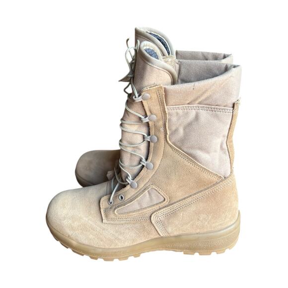 Genuine US Army Belleville HW-FR Desert Combat Boots NWOB Mens 11W 2013 Vibram main image 8
